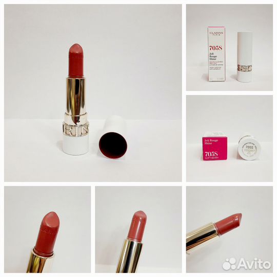 Блески и помады Dior, Clarins, Givenchy