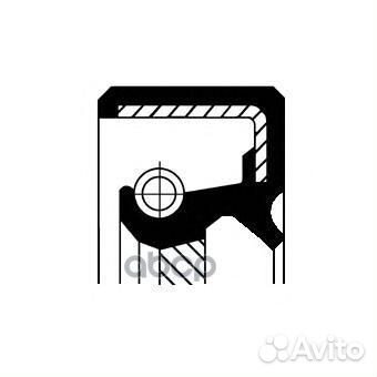 Сальник коленчатого вала 19027887B Corteco