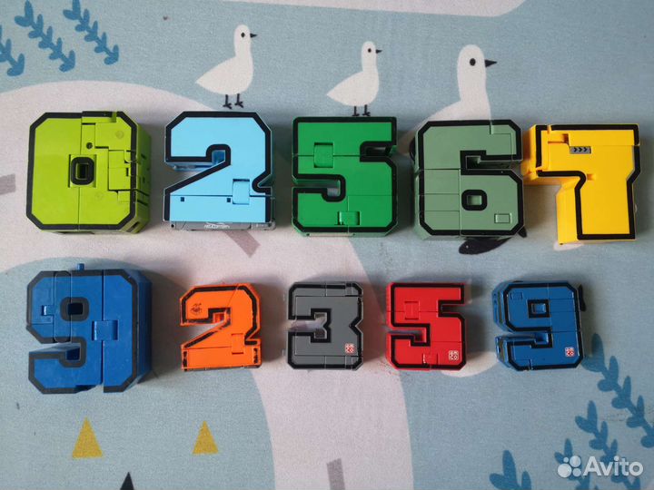 Цифры трансформеры