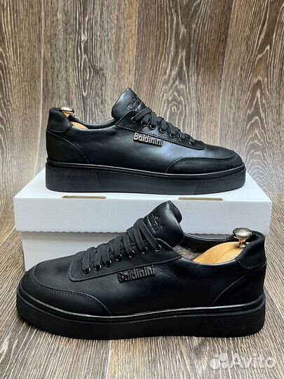 Кроссовки мужские с мехом Baldinini