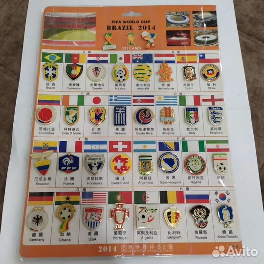 Набор значков