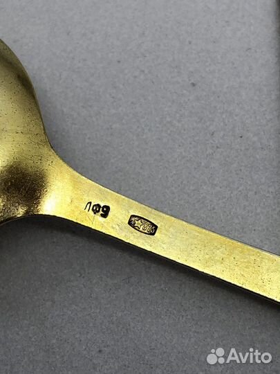 Набор серебряных чайных ложек