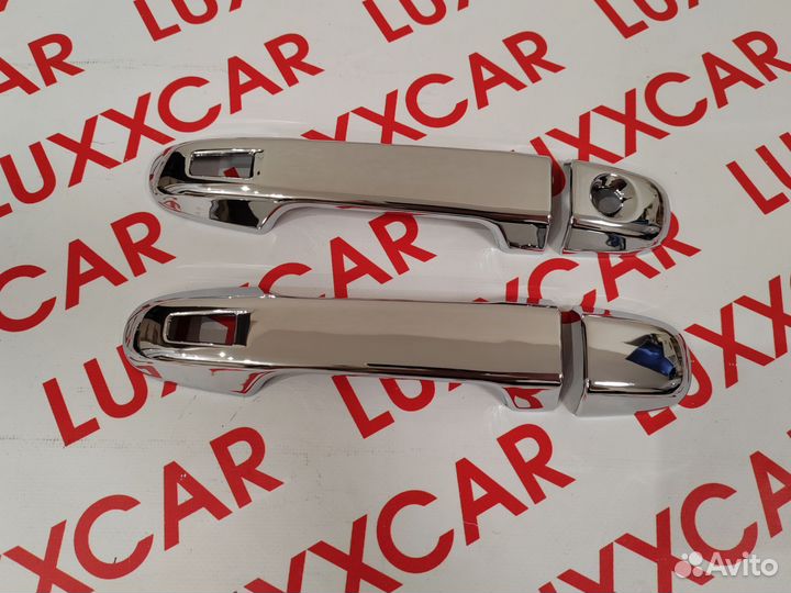 Накладки на ручки передних дверех Toyota C-HR Хром