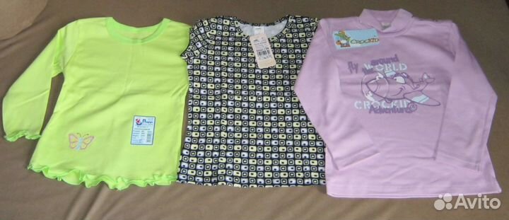 Пакет новой одежды для девочки 98/104 см ростом