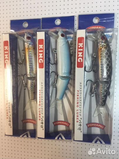 Воблеры King на судака, окуня, щуку (Кинг)