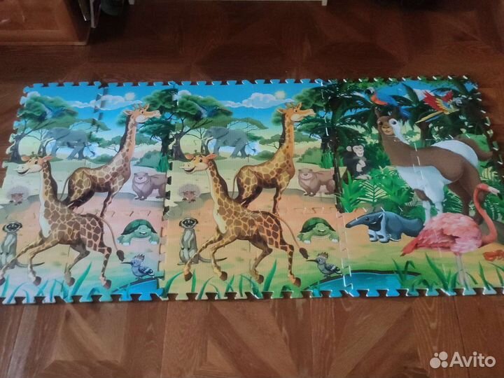 Детский коврик пазл