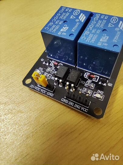 Релейный модуль 2 канала