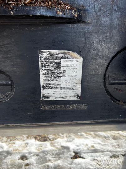 Форвардер Komatsu 875