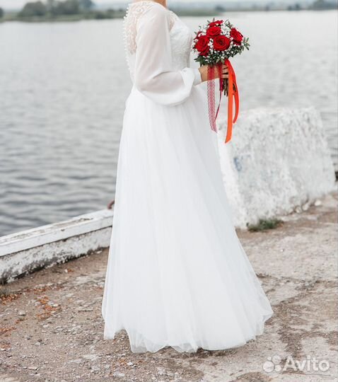 Свадебное платье 44 46