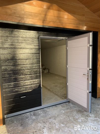 Установка секционных ворот. Изготовление. Ремонт