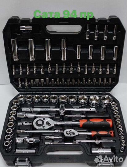 Набор инструментов для авто 94 предмета (новый)