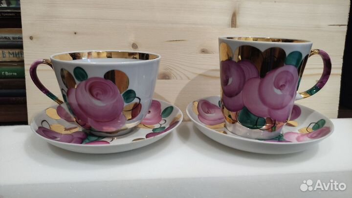 Винтажные чашки бокалы гиганты