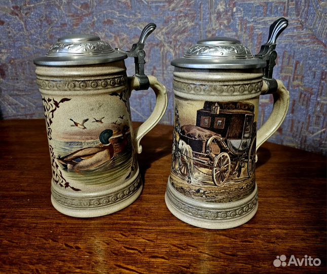 Винтажные пивная кружка