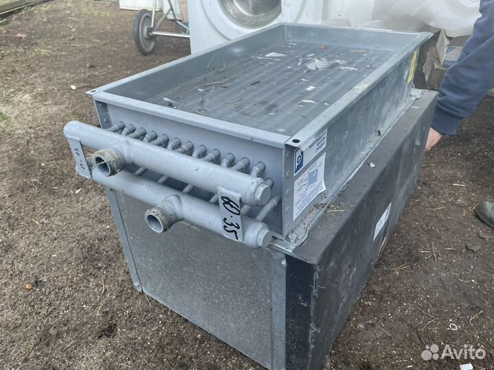 Канальный охладитель воздухогрев Remak