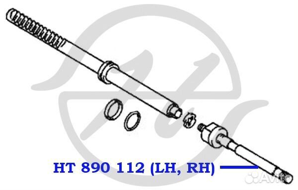 Тяга рулевая