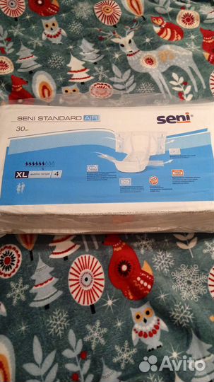 Памперсы для взрослых seni xl 4