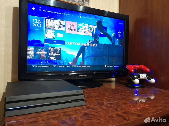 Игровая приставка ps4 pro 1tb