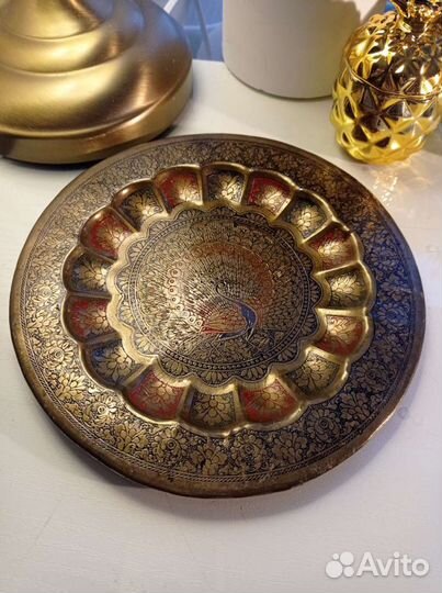 Тарелка настенная vintage