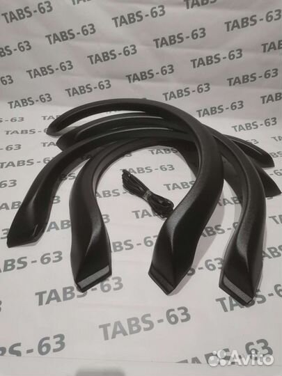 Раширители арок нива 2121-2131(уплотнитель в к-те)