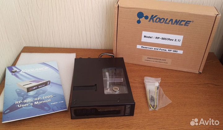 Koolance RP-985 v2 Помпа Резервуар для сво сжо