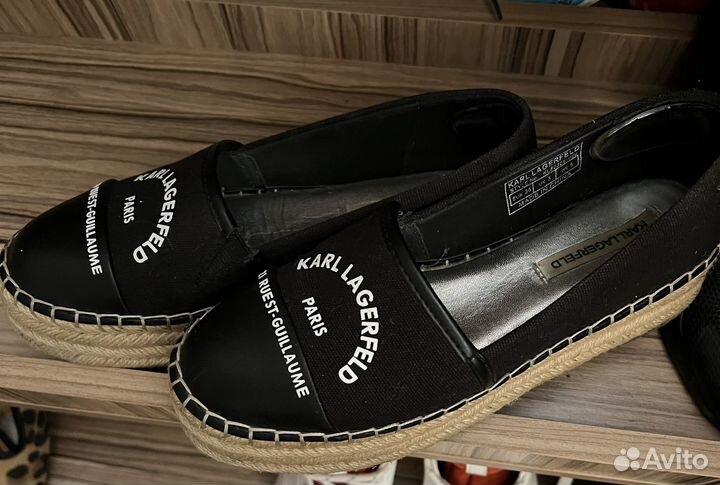 Эспадрильи karl lagerfeld 36