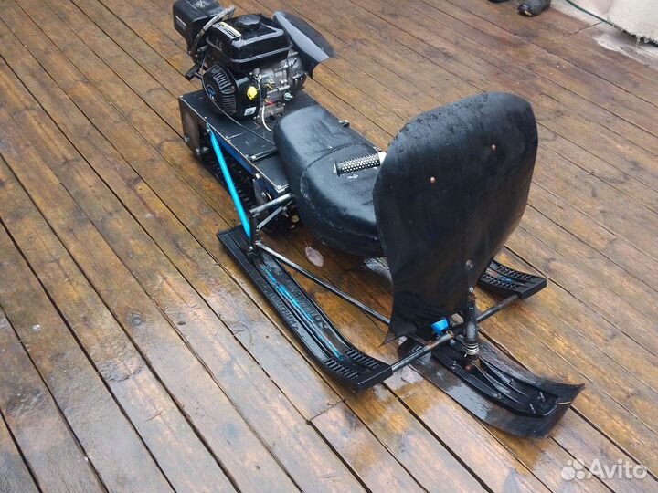 Самодельный снегоход