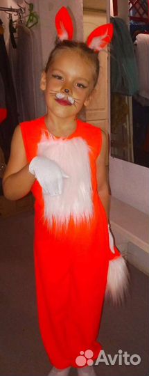 Карнавальный новогодний костюм Лисенок
