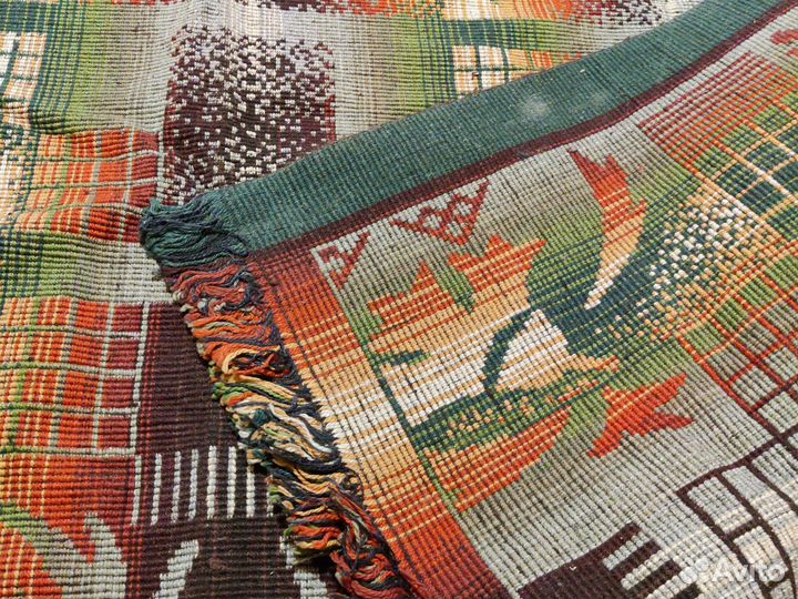 Ковер СССР винтаж новый джут