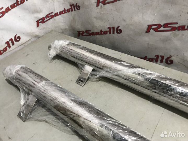 Пороги подножки Hyundai Santa Fe 2