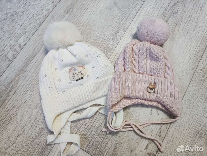 Шапка для девочки осень-зима-весна