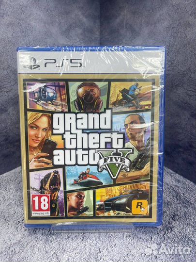 GTA 5: Grand Theft Auto V PS5, русские субтитры