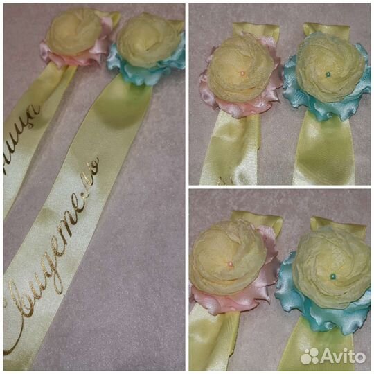 Ленты для свидетелей, свадебные аксессуары