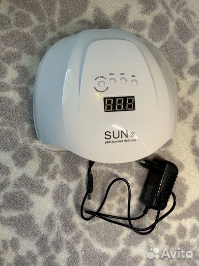 Лампа для маникюра Sun X 54 W для сушки ногтей