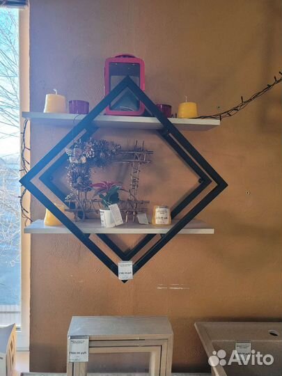 Полки в стиле лофт