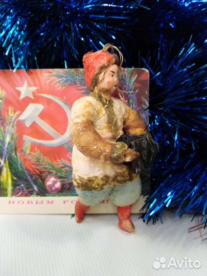 Елочные игрушки СССР