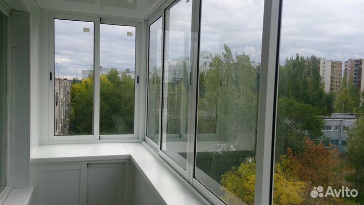 Отделка балконов
