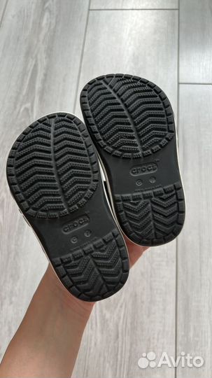 Сабо детские Crocs резиновые 24 р-р