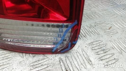 Фонарь задний правый volkswagen touareg 7L (ZML21M