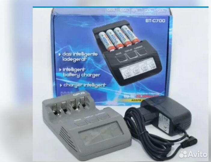 Зарядное устройство opus BT-C700