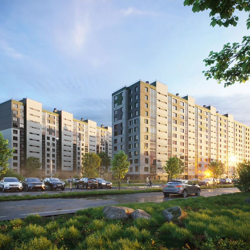 2-к. квартира, 42 м², 11/12 эт.