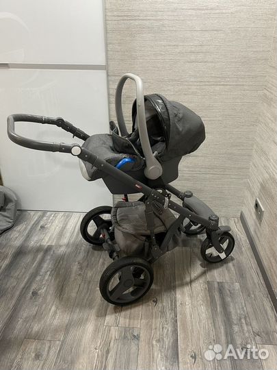 Коляска Adamex monte carbon 3 в 1