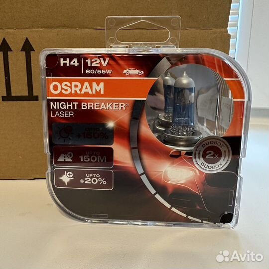 Галогенная лампа osram H4 64193NL-HCB