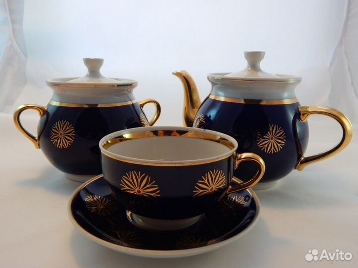 Фарфор чайный сервиз дфз Довбыш