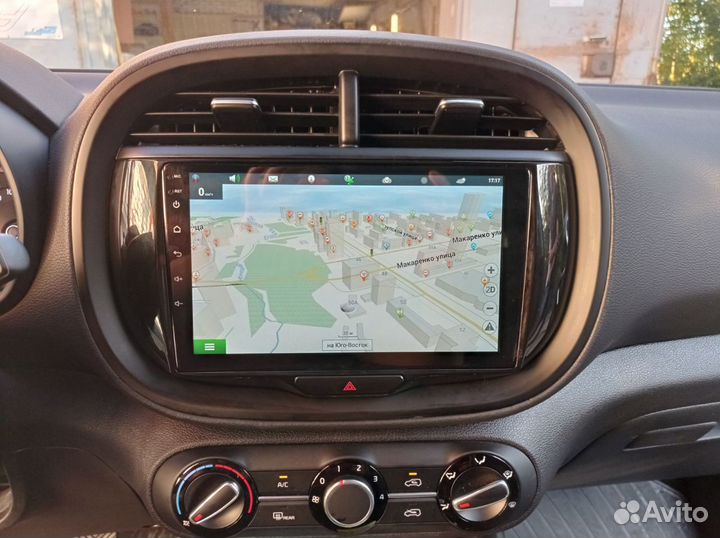 Android магнитола Kia Soul 2019 - 2023, есть Teyes