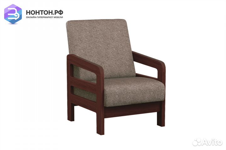 Кресло Вега-34 кремовое