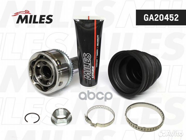 Шрус toyota avensis 1.8/2.0 97-01 нар.(ABS) ga2