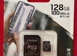 Карта памяти Kingston Micro SD sdcs2 128GB/64GB