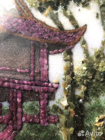 Картина с драгоценными камнями