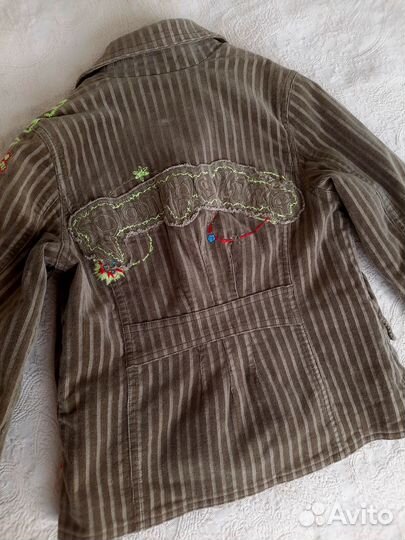 Пиджак для девочки 128, Pampolina