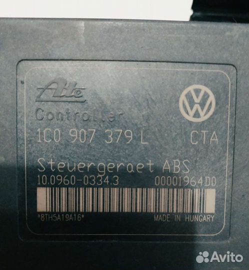 Блок насос абс Volkswagen Skoda Octavia